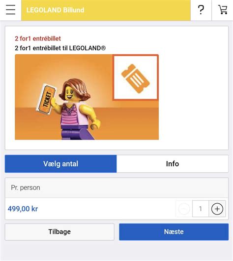 [Dänemark] Legoland Billund: Ticket kaufen, eins。